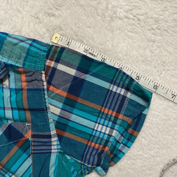 Children’s Place plaid button down shirt (S-5/6) - Picture 7 of 9